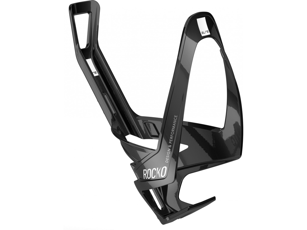 Elite Rocko Carbon – Flaskeholder – Med Blank Sølv Grafik 3 Elite Rocko Carbon – Flaskeholder – Med Blank Sølv Grafik