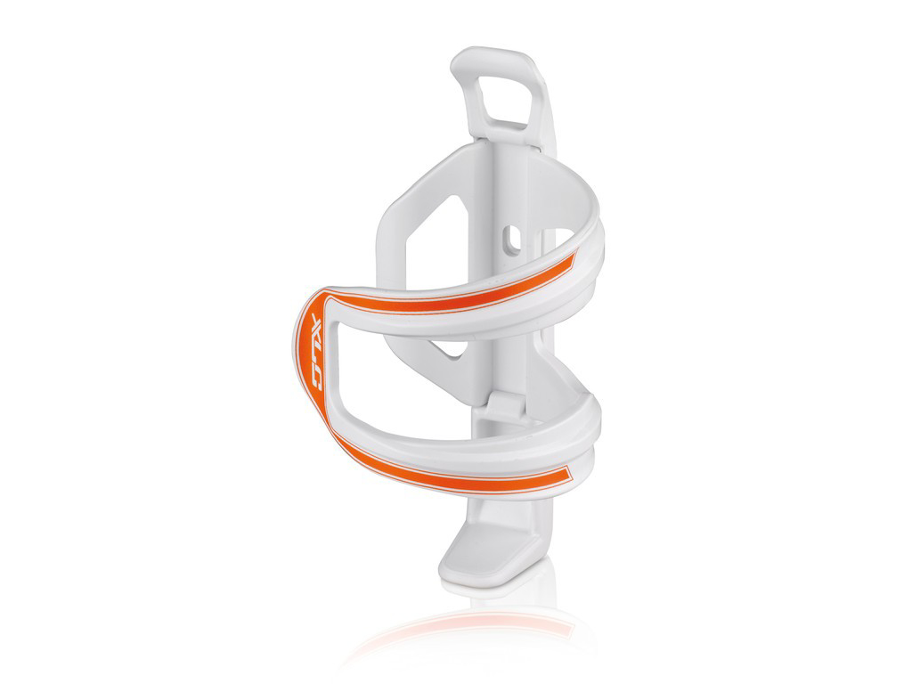 XLC – Flaskeholder – Plastik – 49 Gram – Hvid/Orange 3 XLC – Flaskeholder – Plastik – 49 Gram – Hvid/Orange