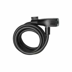 Axa Basta AXA Resolute 8-180 – Spirallås Med Nøgle – 180 Cm – Sort