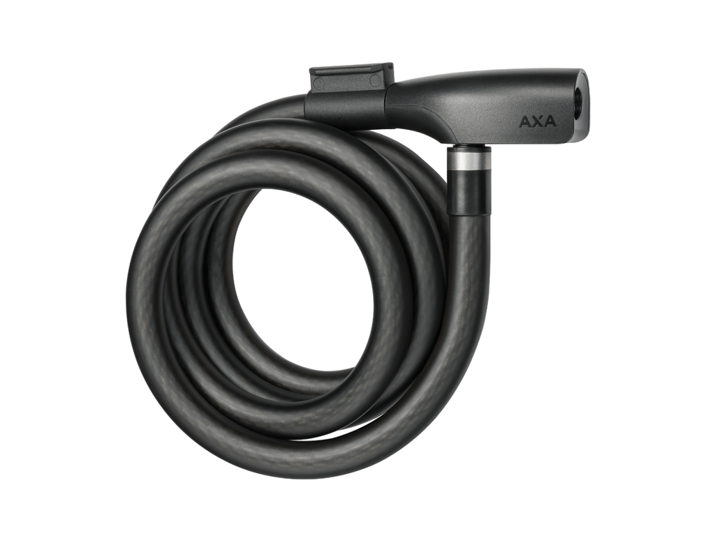 Axa Basta AXA Resolute 15-180 – Spirallås Med Nøgle – 180 Cm – Sort 3 Axa Basta AXA Resolute 15-180 – Spirallås Med Nøgle – 180 Cm – Sort