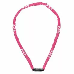 Axa Basta AXA – RIGID – Kædelås Til Børn – 1200X3,5mm M/kode – Pink