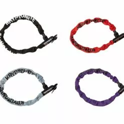 Kryptonite Keeper 785 Kædelås Med Nylon Overtræk – Grå