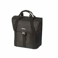 Basil Go Single Bag – Cykeltaske – 16 Liter – Solid Black