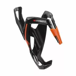 Elite Custom Race+ – Flaskeholder – Black Glossy Orange Graphic