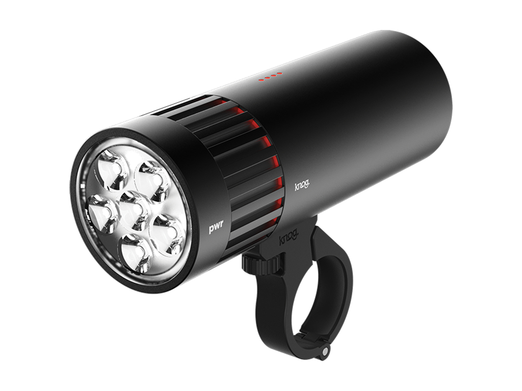 Knog – Cykellygte PWR Mountain – 2000 Lumen – Sort – USB Opladelig – Powerbank Funktion 3 Knog – Cykellygte PWR Mountain – 2000 Lumen – Sort – USB Opladelig – Powerbank Funktion