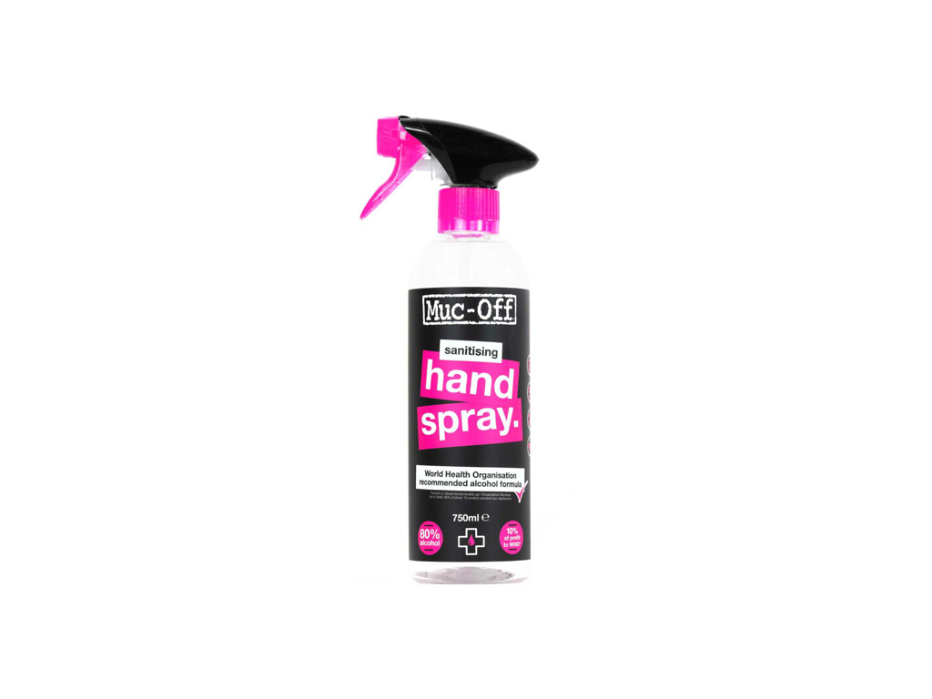 Muc-Off Antibacterial Sanitising Hand Spray – Håndsprit – 750 Ml 3 Muc-Off Antibacterial Sanitising Hand Spray – Håndsprit – 750 Ml