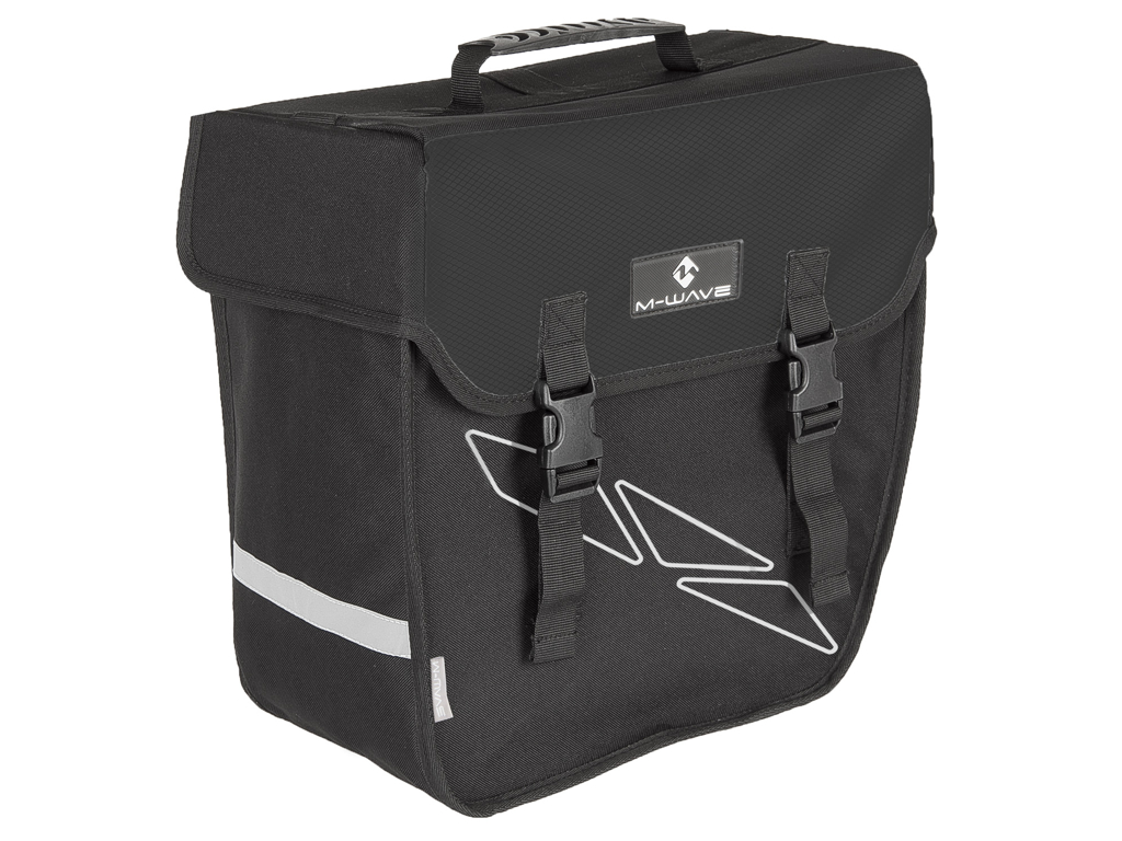M-Wave Amsterdam Single – Cykeltaske Til Bagagebærer – Enkelttaske – Højre – Sort – Str. 1 3 M-Wave Amsterdam Single – Cykeltaske Til Bagagebærer – Enkelttaske – Højre – Sort – Str. 1