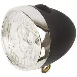 OXC Ultra Torch Retro – Cykellygte Front Sort – 3xLED – Batteri Model