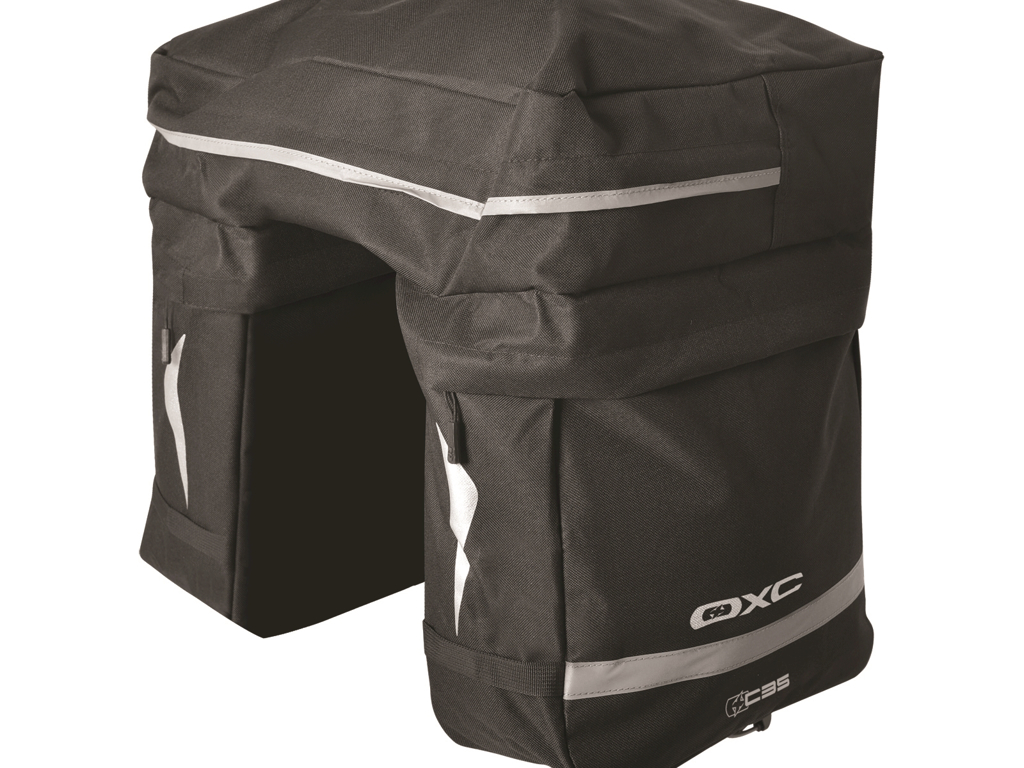 OXC C-35 – Cykeltaskesæt Til Bagagebærer – 35 Liter – 3 Delt 3 OXC C-35 – Cykeltaskesæt Til Bagagebærer – 35 Liter – 3 Delt